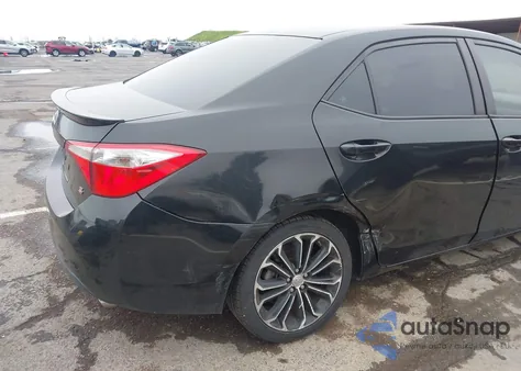 2014 Toyota Corolla S Plus z USA, uszkodzony, nr VIN 2T1BURHE6EC220516
